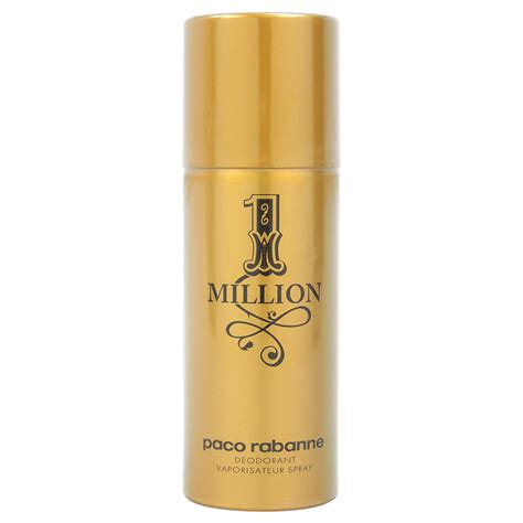 1 Million by Paco Rabanne Deodorant Spray 5 oz for Men.